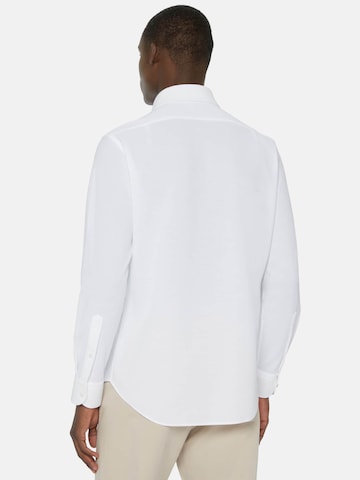 Boggi Milano Regular Fit Skjorte i hvit