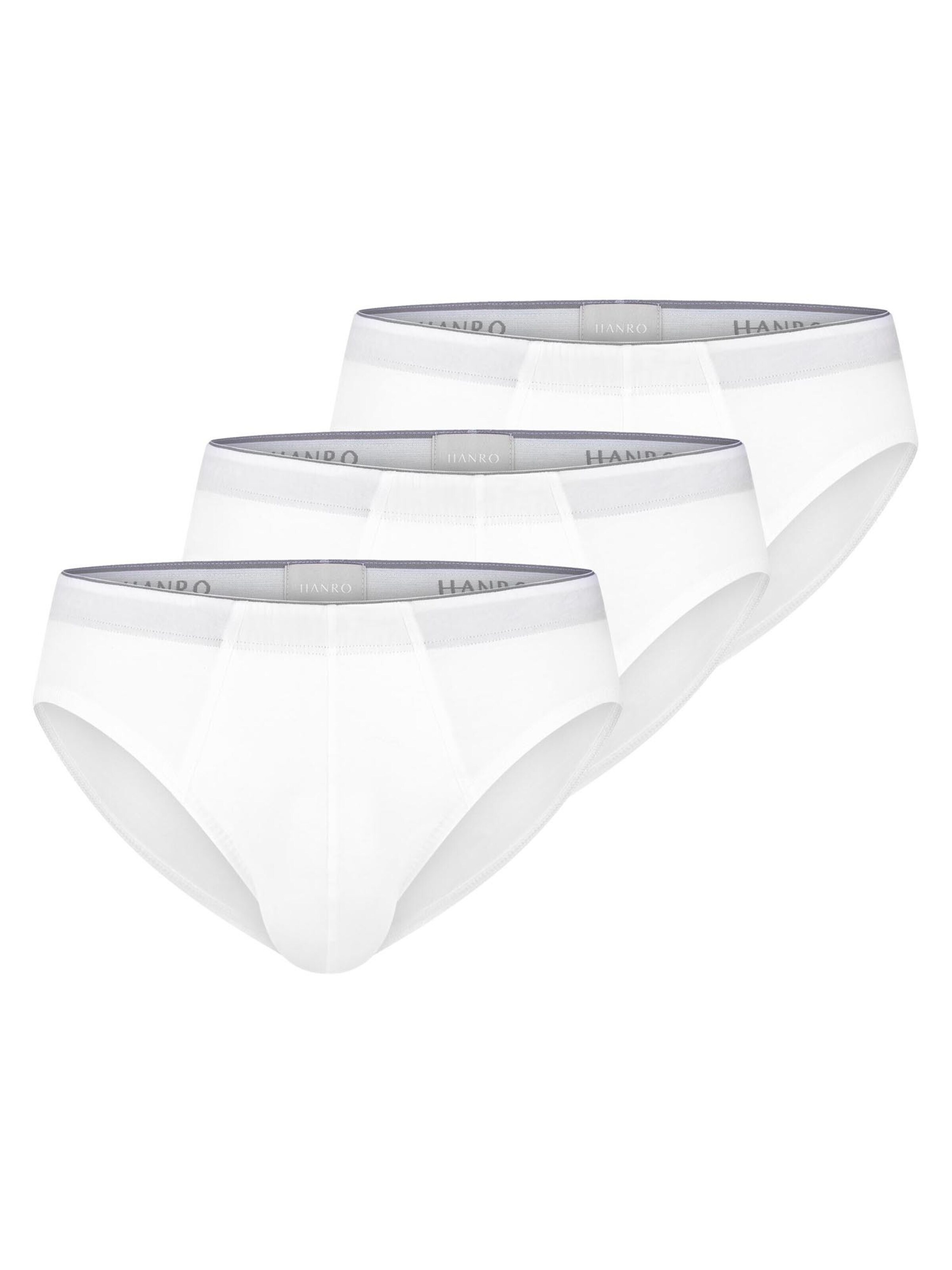 Hanro Slip 'Cotton Superior' in White: front