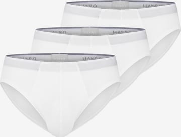 Hanro Slip 'Cotton Superior' in White: front