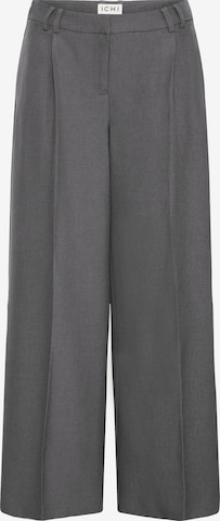 ICHI Pants 'ICHIhlexi' in Grey: front
