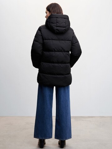 MANGO Winter Jacket 'TOKYO' in Black