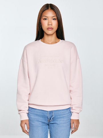BIG STAR Sweatshirt 'ELLSA' in Pink: front