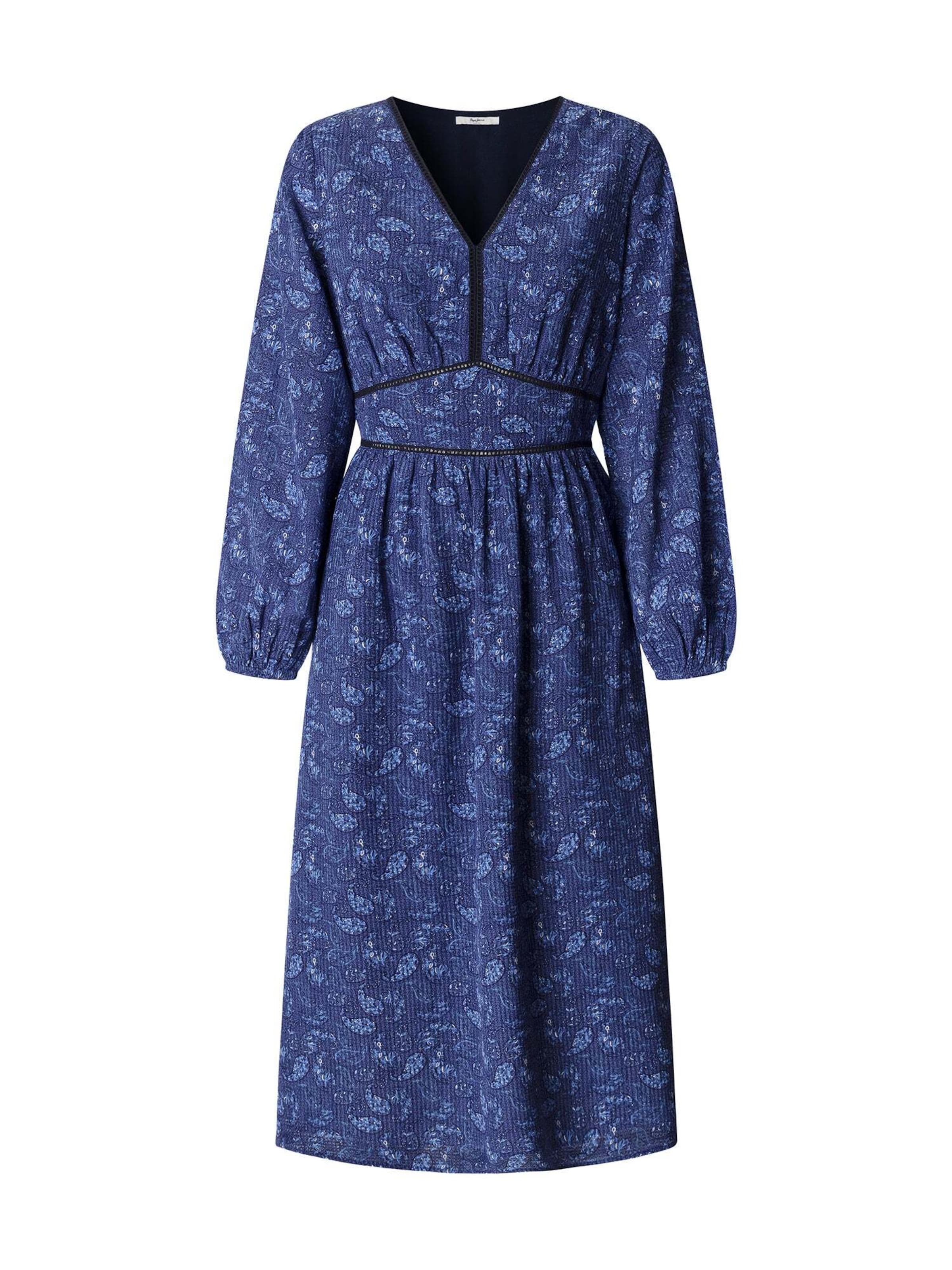 Robe Pepe Jeans en bleu : devant