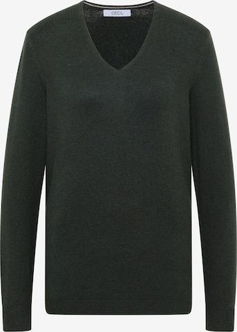 CECIL Sweater in Green: front