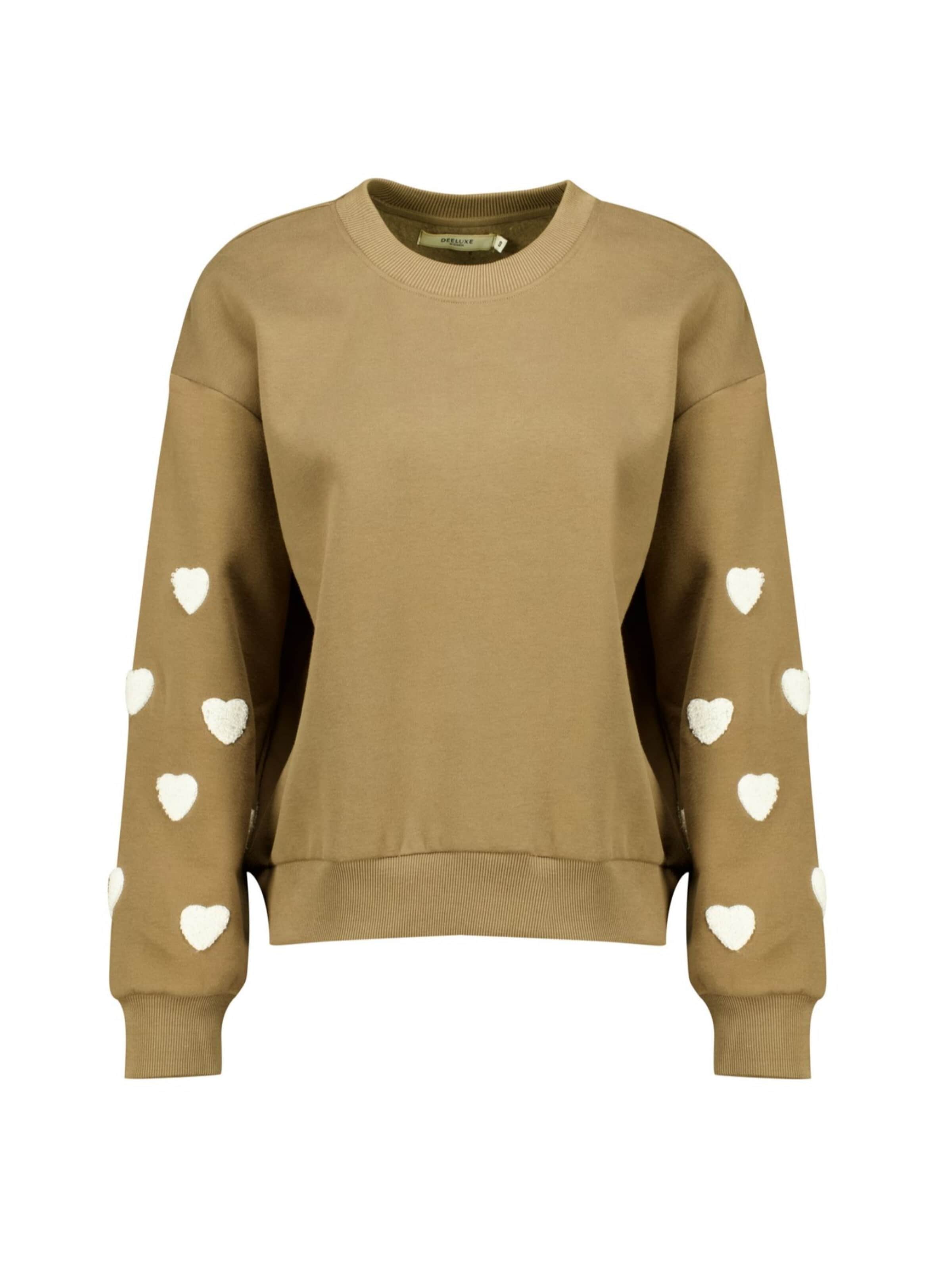Deeluxe Sweatshirt in Groen: voorkant