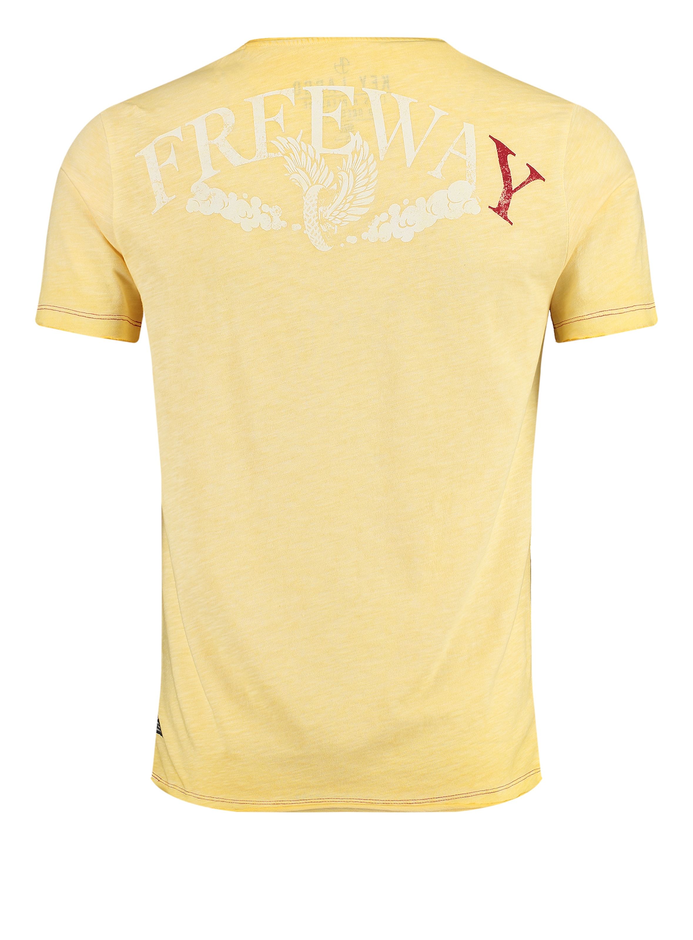 Key Largo Tričko 'MT HOUSTON' - Žltá