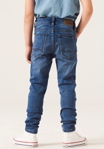 GARCIA Slimfit Jeans 'Xevi' i blå