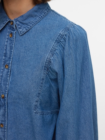 Chemisier 'VMSITTA' VERO MODA en bleu