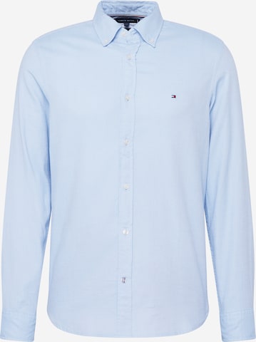 TOMMY HILFIGER Slim Fit Hemd in Blau: predná strana