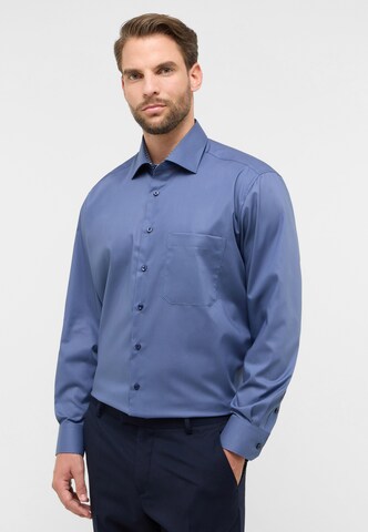 ETERNA Comfort fit Zakelijk overhemd in Blauw: voorkant