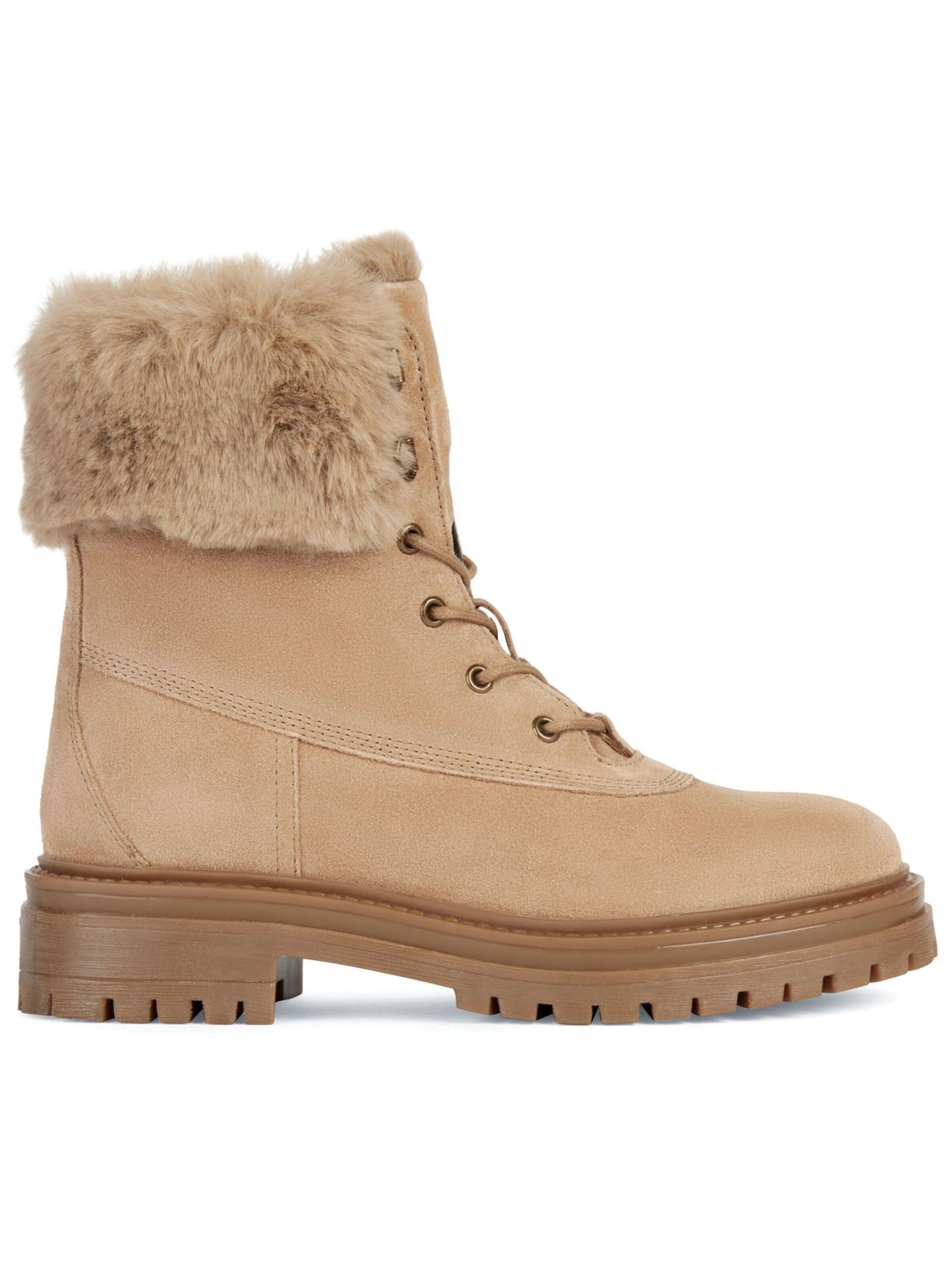 Stivaletto stringato di GEOX in marrone