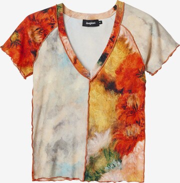 T-shirt Desigual en mélange de couleurs : devant