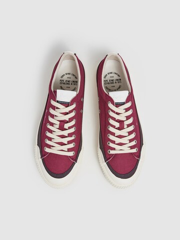 Pepe Jeans Sneaker low 'BEN BAND' in Rot