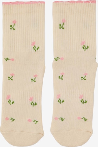 Trendyol Socks in Beige: front