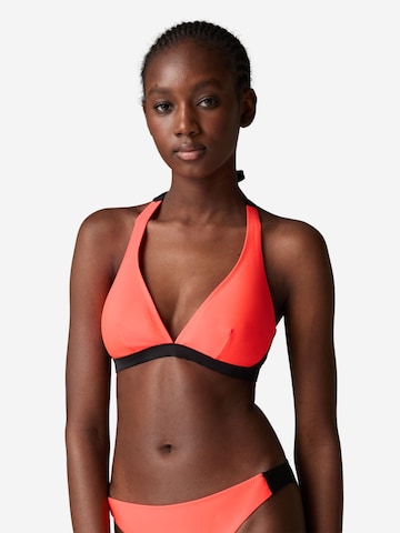 Bogner Fire + Ice Triangel Bikinitop 'Jasmin' in Orange: predná strana