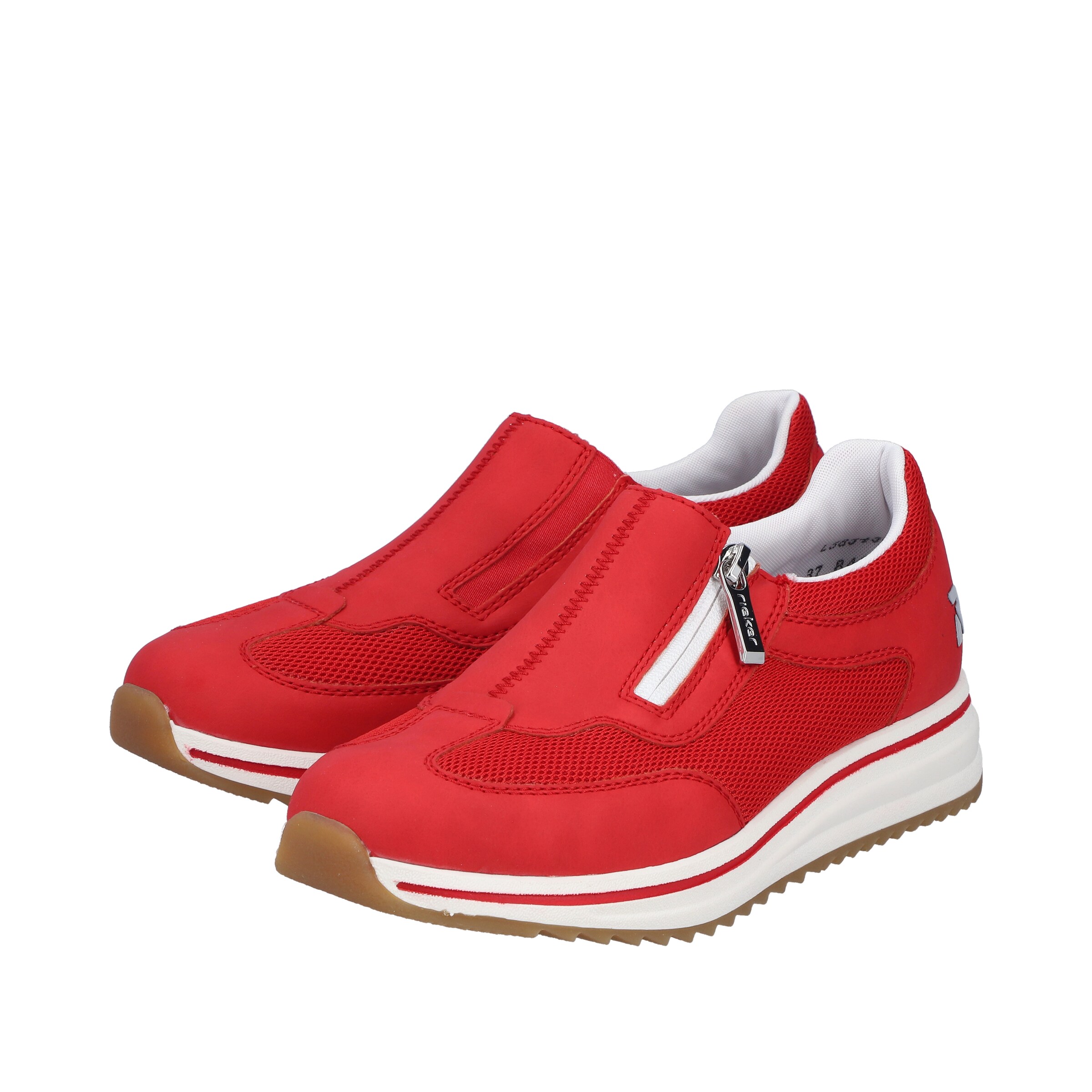 Rieker Sneakers 'L5854' in Red