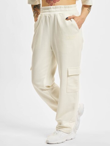 DEF - Loosefit Pantalón cargo en blanco