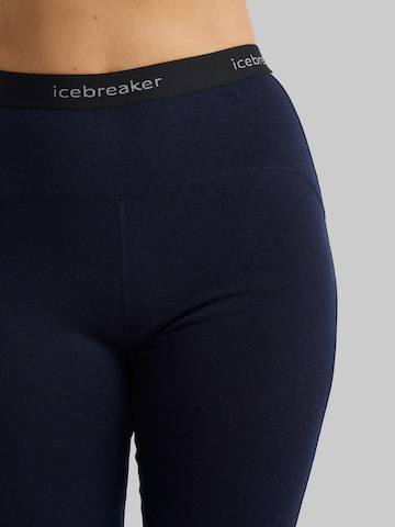 ICEBREAKER Skinny Sportbroek in Blauw