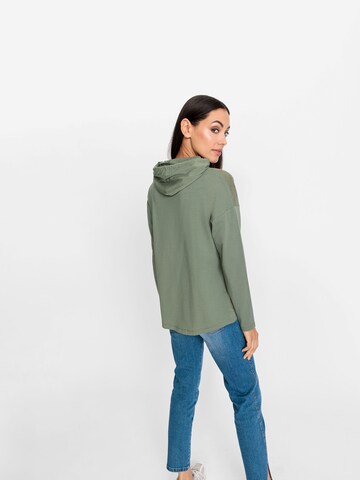 heine - Sweatshirt em verde