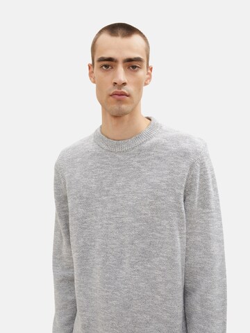 TOM TAILOR Pullover in Grau