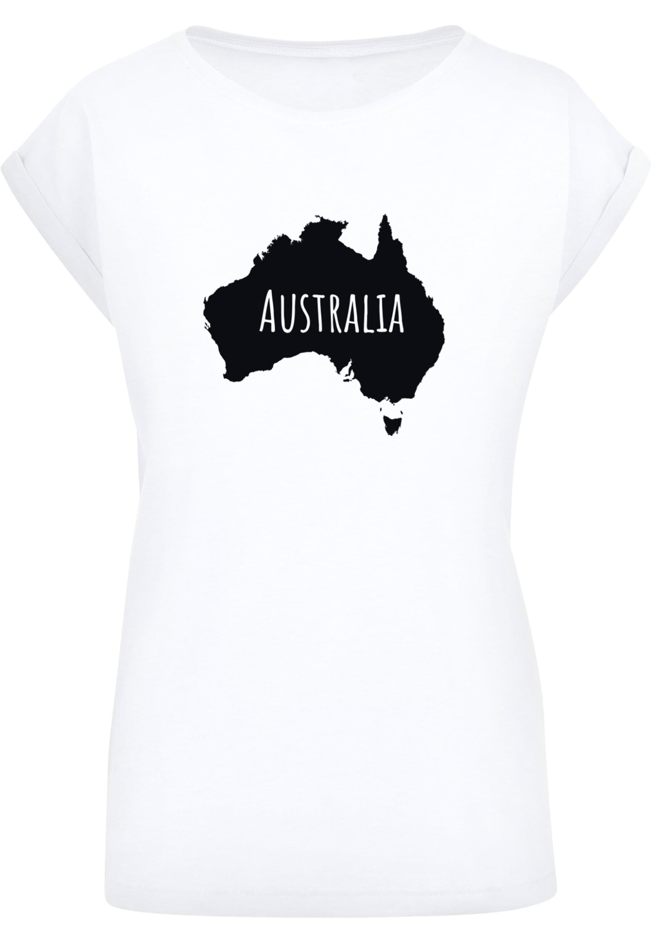 T-shirt 'Australia' Merchcode en blanc : devant
