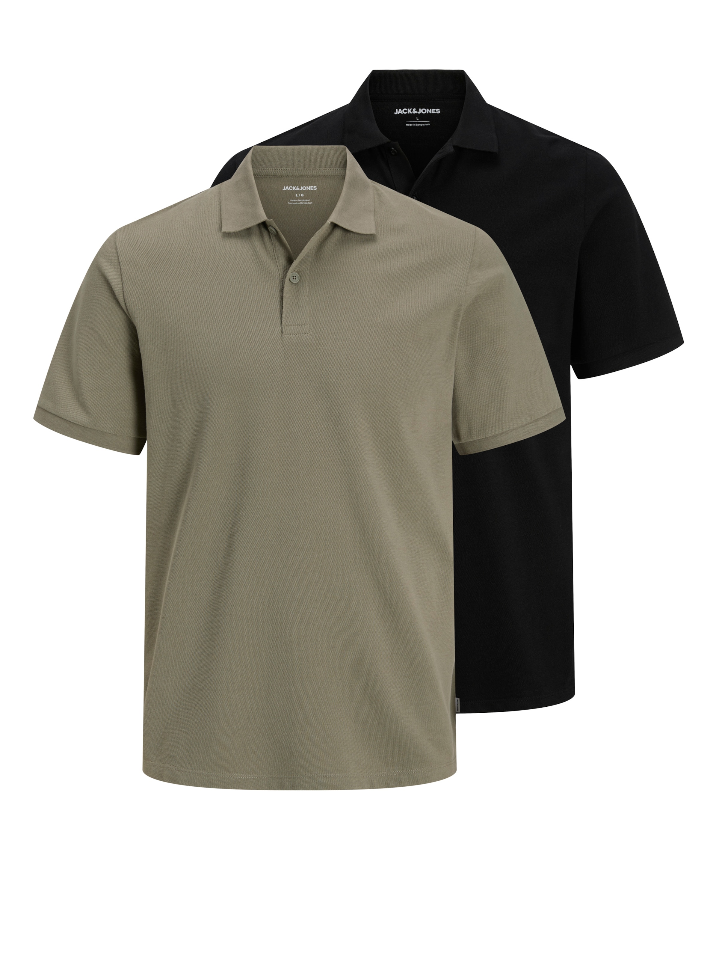 JACK & JONES Poloshirt 'JJKANE' in Grün: Vorderseite