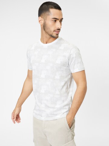 T-Shirt AÉROPOSTALE en blanc : devant