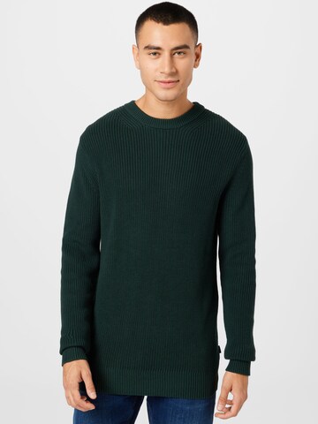 JACK & JONES Sweter w kolorze zielony: przód