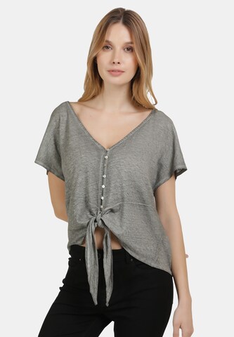 DreiMaster Vintage - Blusa en gris: frente