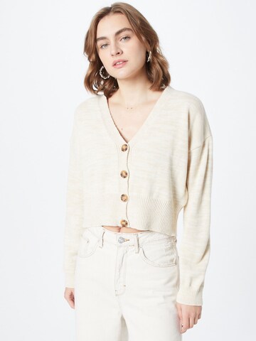 Cardigan 'SAFFRON BARKER' In The Style en beige : devant