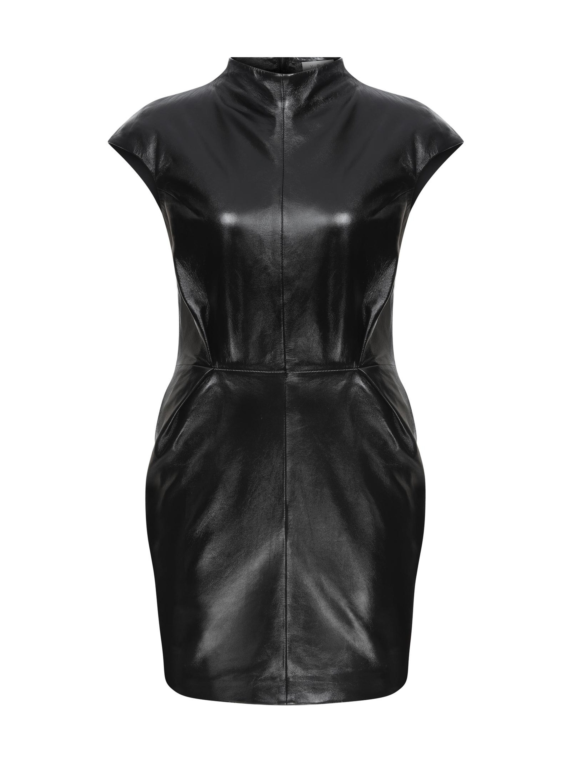 Robe 'Saffira' V S P en noir : devant