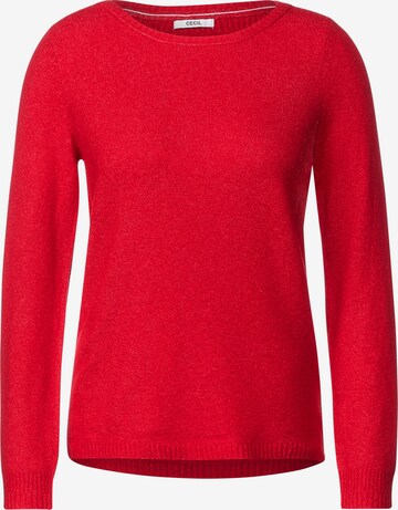 CECIL Sweater in Red: front