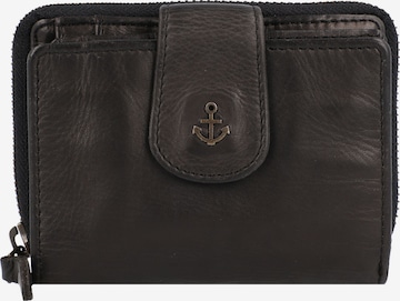 Harbour 2nd Wallet in Black: front