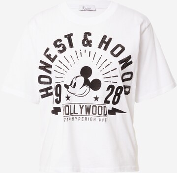 T-shirt PRINCESS GOES HOLLYWOOD en blanc : devant