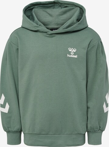 Hummel Sweatshirt in Groen: voorkant