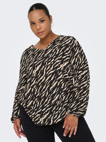 ONLY Carmakoma Top 'CARVICA' in Gemengde kleuren: voorkant