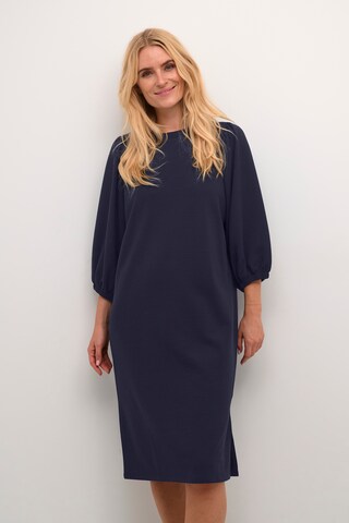 Kaffe Shirt Dress 'Janna' in Blue: front