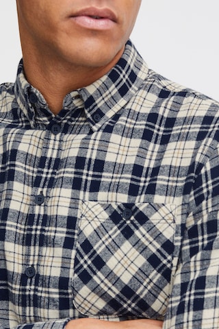11 Project Regular fit Button Up Shirt 'Hans' in Blue