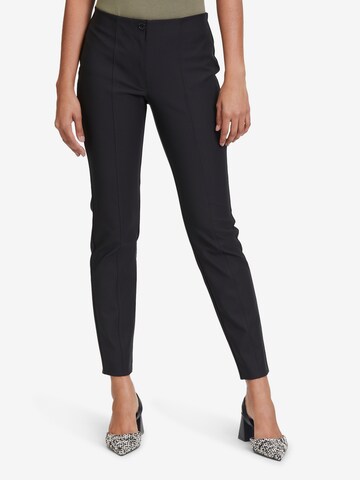 Betty Barclay Slimfit Broek in Zwart: voorkant