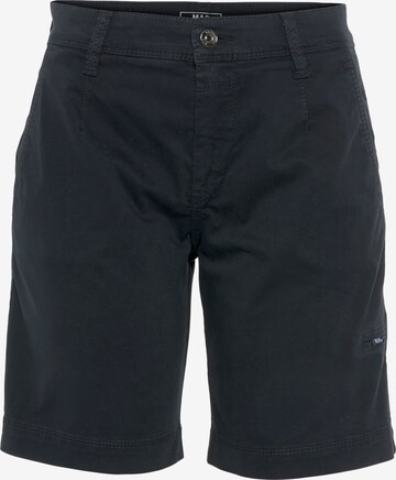 MAC Regular Cargo Pants in Blue: front