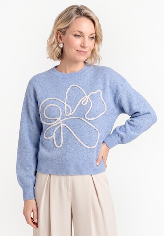 Usha Sweater in Blue: front