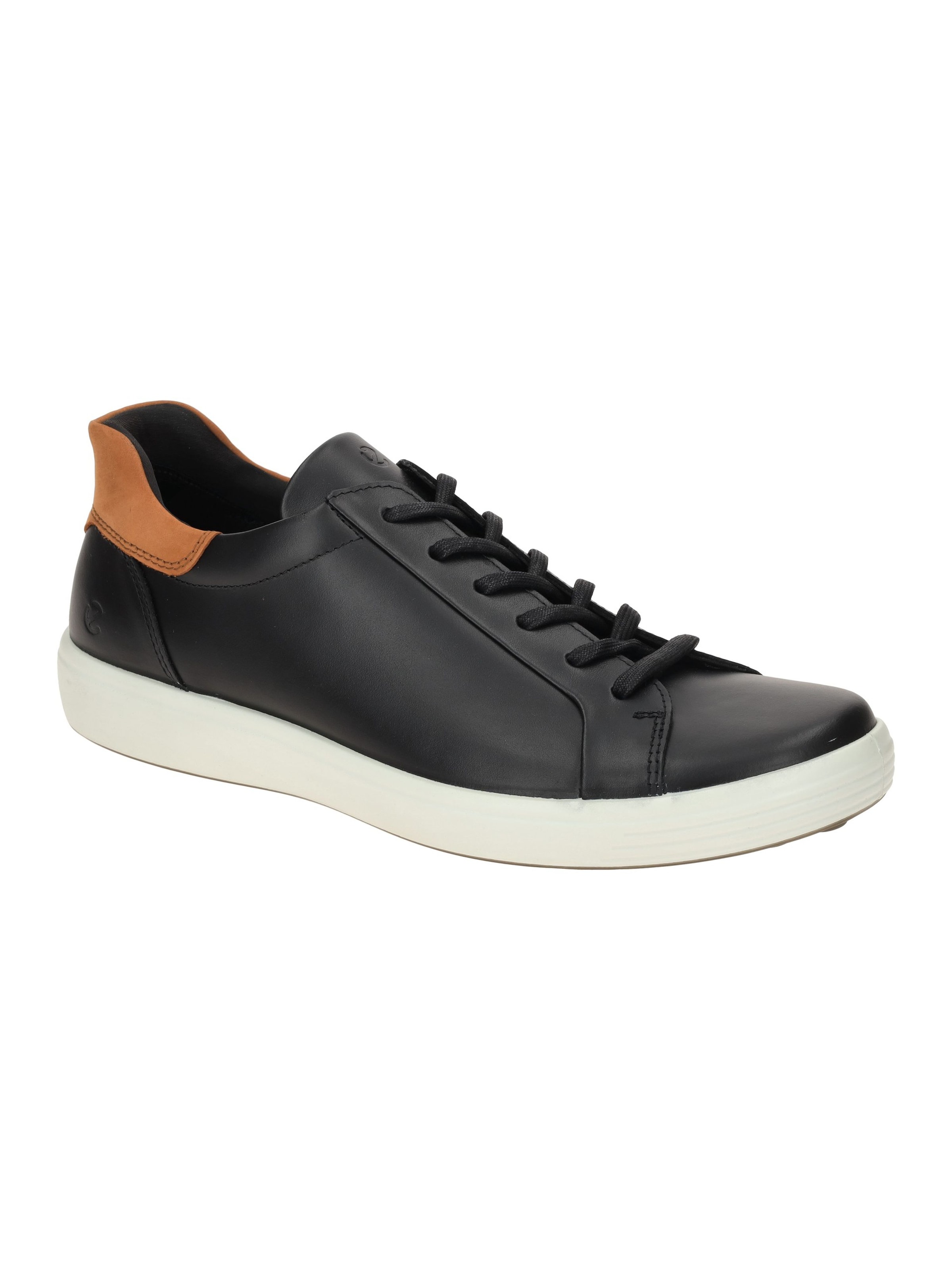 Chaussure à lacets ECCO en noir : devant
