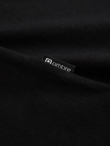 Ombre Shirt in Black