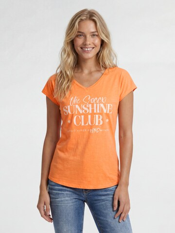 Soccx Shirt in Orange: front
