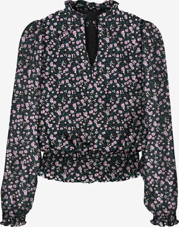 VERO MODA Blouse 'MILLA' in Zwart: voorkant