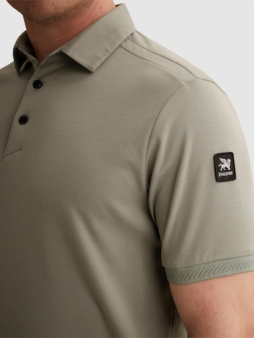 T-Shirt 'Polo shirt in interlock jersey with texture' VANGUARD en vert