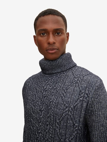 TOM TAILOR Sweater in Blue