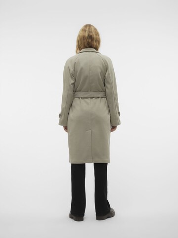 VERO MODA Between-Seasons Coat in Green