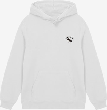 F4NT4STIC Sweatshirt 'Beach Please' in Weiß: Vorderseite