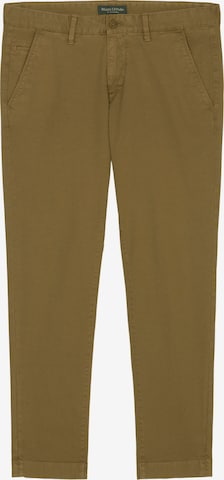 Marc O'Polo Regular Chino 'Stig' in Bruin: voorkant